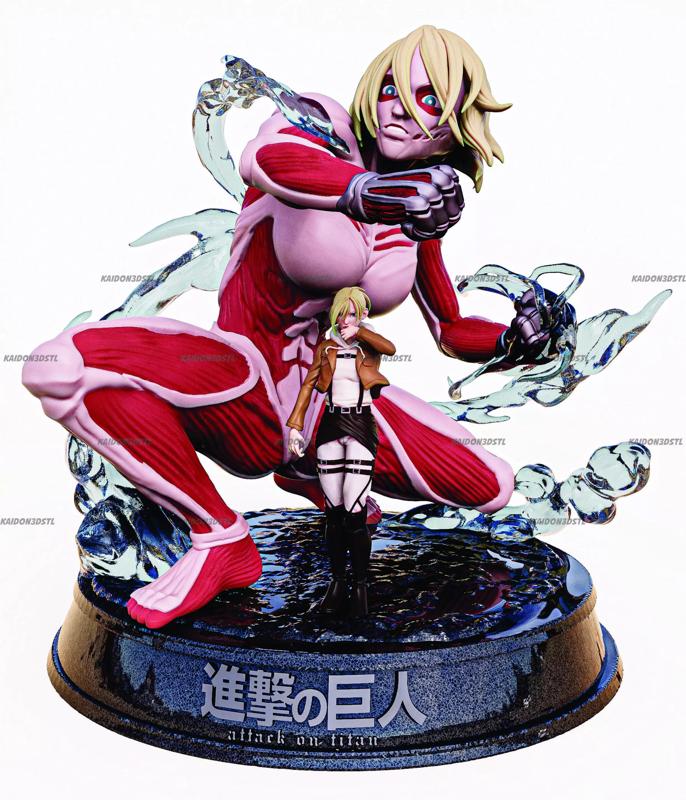 Annie Attack On Titan Diorama