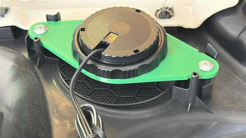 Tweeter mount for NC Miata