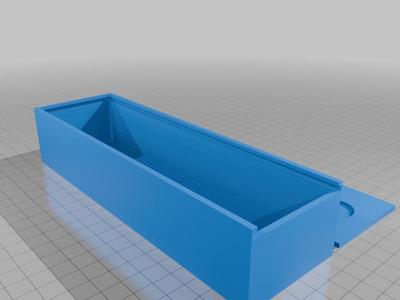 Traditional Pencil / Pen Case Box ( Similar To Wooden Box Version )