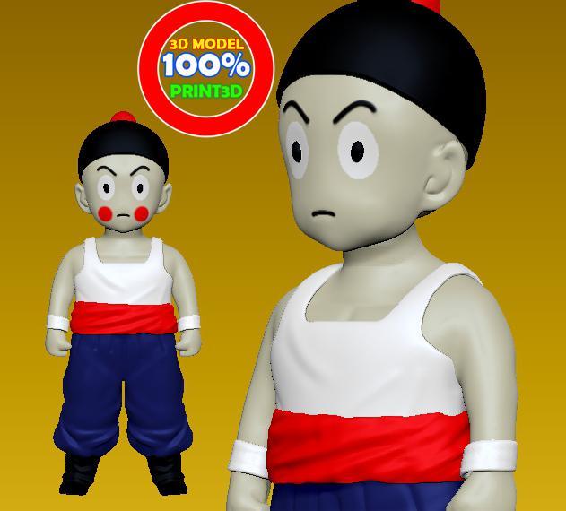CHIAOTZU DRAGON BALL Z 3D MODEL