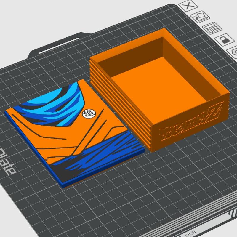 Dragon Ball Z Card Box (Goku)