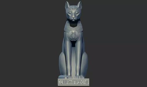 Egyptian Cat Goddess Bastet stl 3d printable model