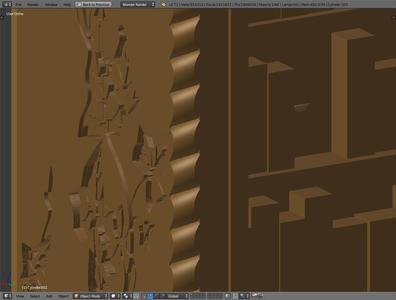 Wood Spiral CAD Stamp