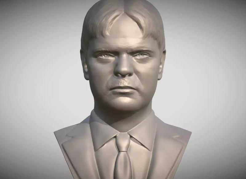 Dwight Schrute from The Office bust