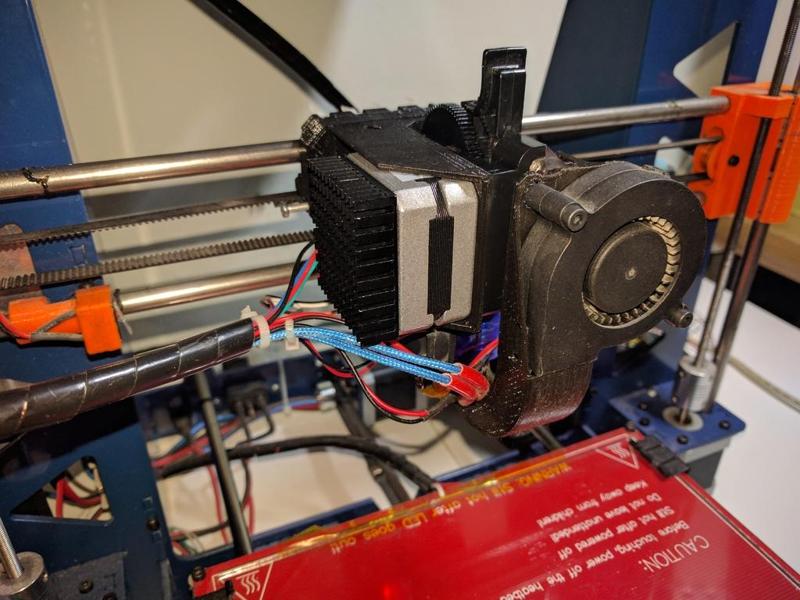 Titan + bltouch mount compatible with greg's carriage