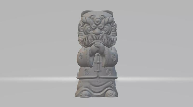 Chinese Mythical Creature Qilin - Lunar New Year