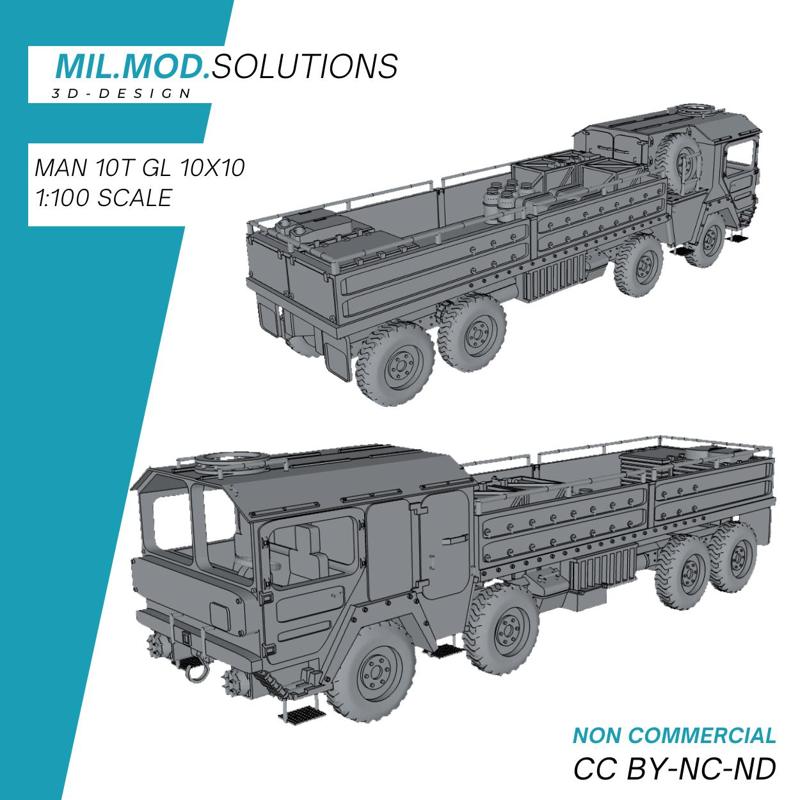 MAN 10t gl 8x8 German Armed Forces