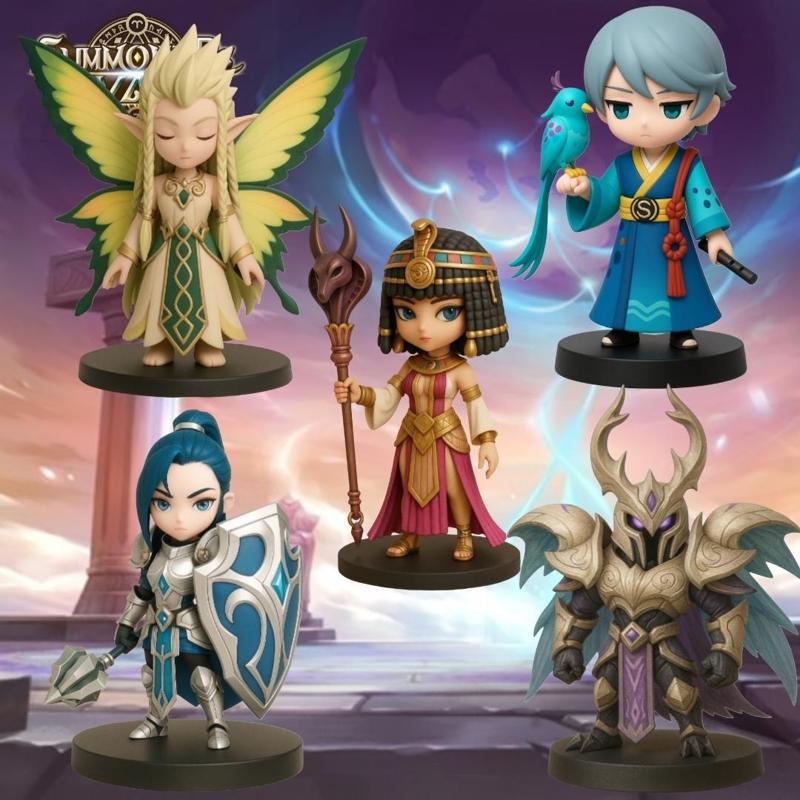 Summoners War - 5★ Monsters Pack: Paladin, Desert Queen, Pioneer, Beetle Guardian & Fairy King