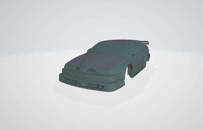 Alfa Romeo 155 Mini-Z (Body shell)