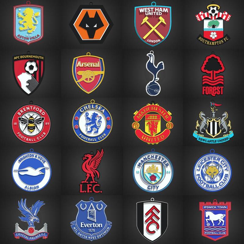 Keychain Pack Premier League Keychains 24/25