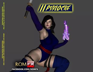 Psylocke - Marvels X-Men - Figure Printable