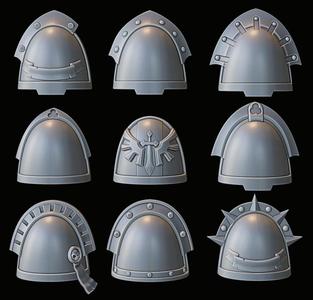 Basic Shoulderpads Set3