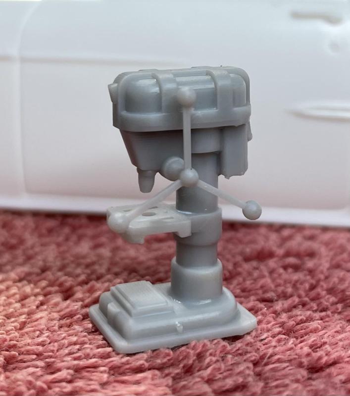 1/25 Table Top Drill Press Diorama Automotive Model