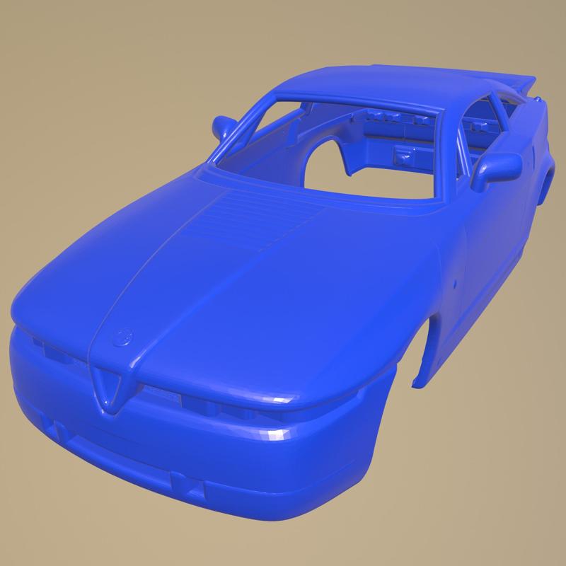 Alfa Romeo SZ 1989 Printable Car In Separate Parts