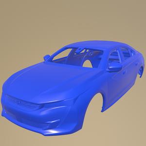 Peugeot 508 GT Allure PRINTABLE CAR BODY