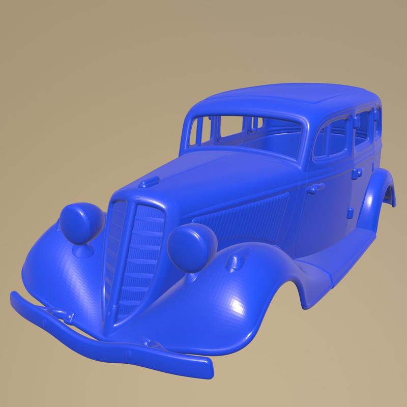 GAZ M-1 1936 PRINTABLE CAR BODY
