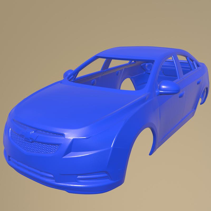 Chevrolet Cruze 2011 PRINTABLE CAR BODY
