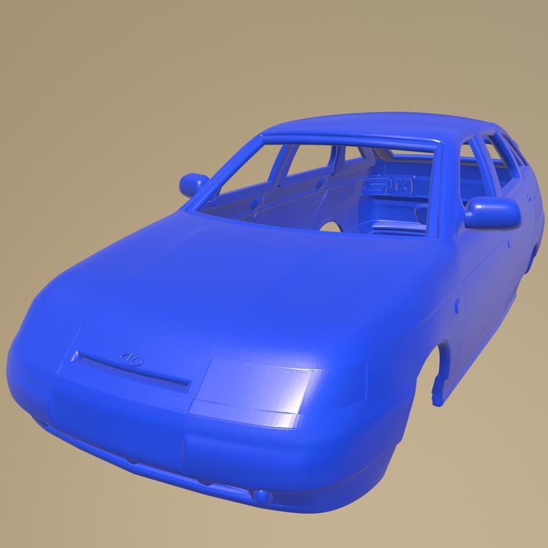 VAZ Lada 2112 hatchback 1995 PRINTABLE CAR BODY