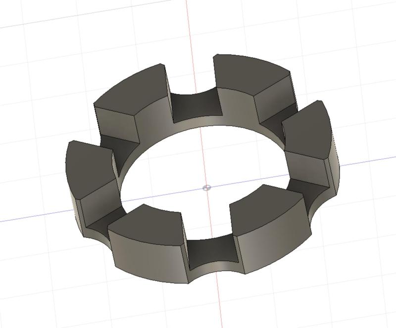 TRAXXAS TRX6465 CUSH DRIVE E-revo 2/XO1/Maxx/Wide Maxx (amortisseur de couple)