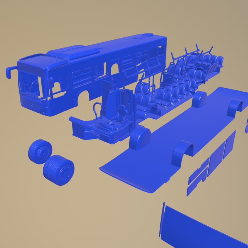 Mercedes-Benz Citaro Bus 2011 PRINTABLE In separate parts