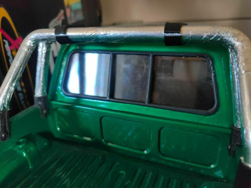 pickup truck rear 3 piece window frame