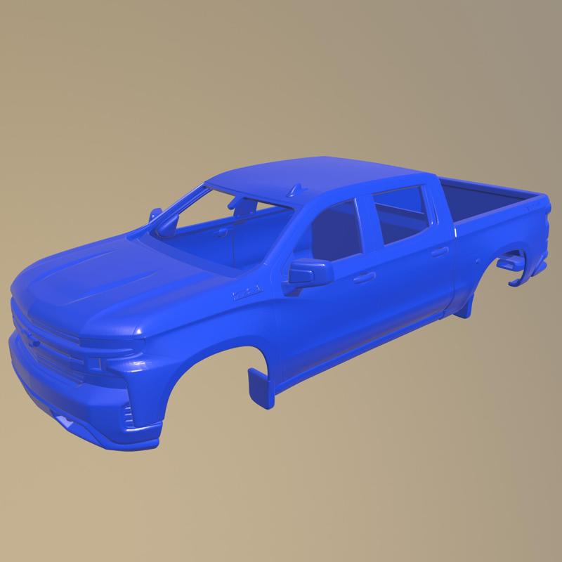 chevrolet silverado crewcab lt  z71 trailboss 2018 PRINTABLE BODY