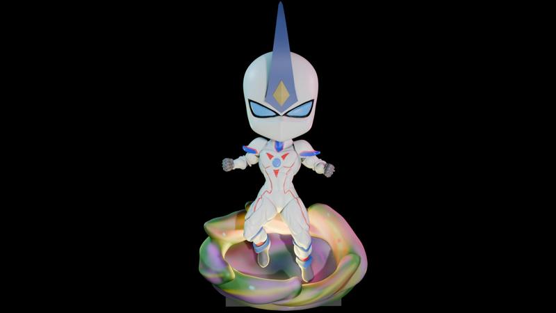 Elemental Hero Neos - Yugioh Chibi diorama
