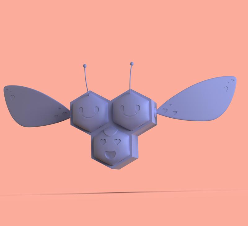 Pokemon Combee (Valentine's)