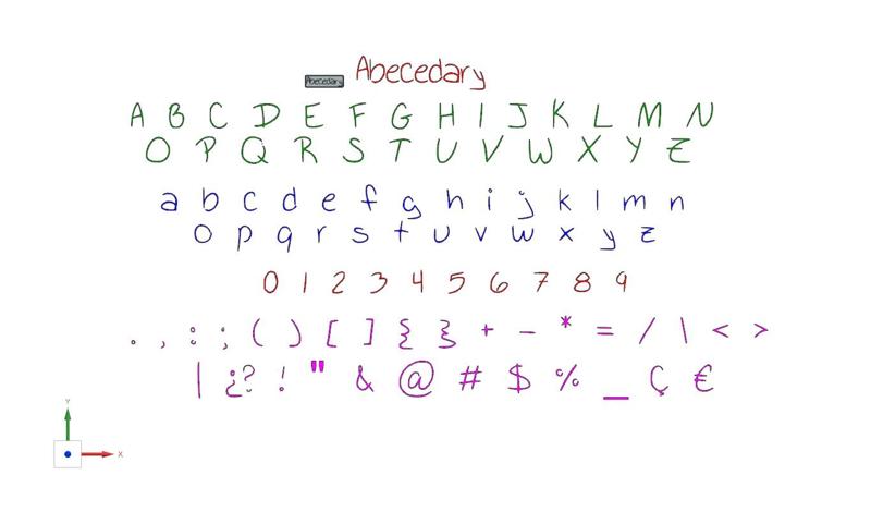 Letters and Numbers ABECEDARY (7) | Logo