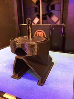 Top mounted Makerbot 5th generation spool holder