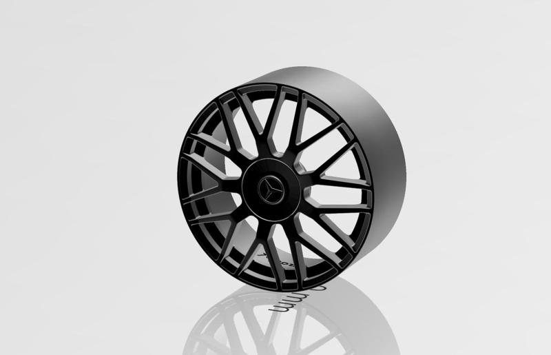 Mercedes Meisterwerk for scale model 1/18 1/24 etc.