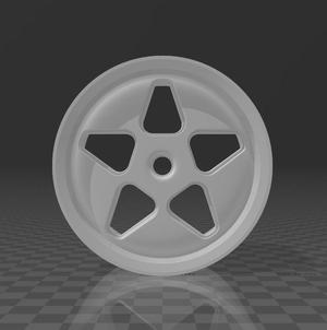 Keskin KT5 inspired custom wheels for HotWheels scale 1:64