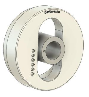 1/24-1/25 Offset and Adjustable hubs for Revell model kits