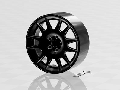 Fondmetal Dakarzero Evo Corse wheel for scale model /18 1/24 etc.