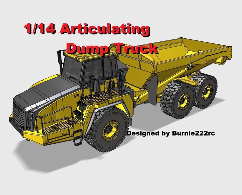 1/14 Articulating Dump Truck - Komando 400