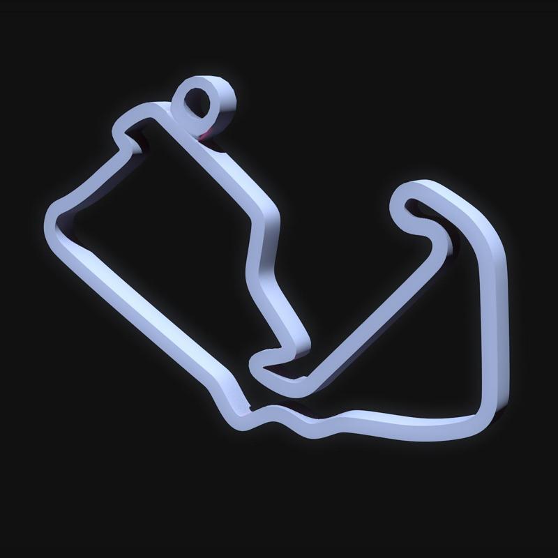 KEY RING SILVERSTONE - FORMULA 1 - 2024