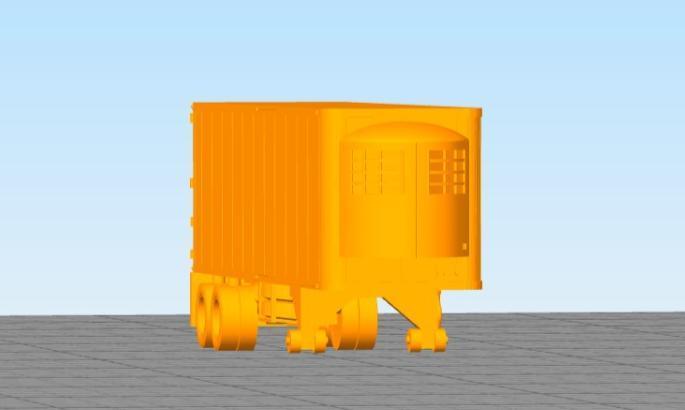 freezer trailer - refrigerated van