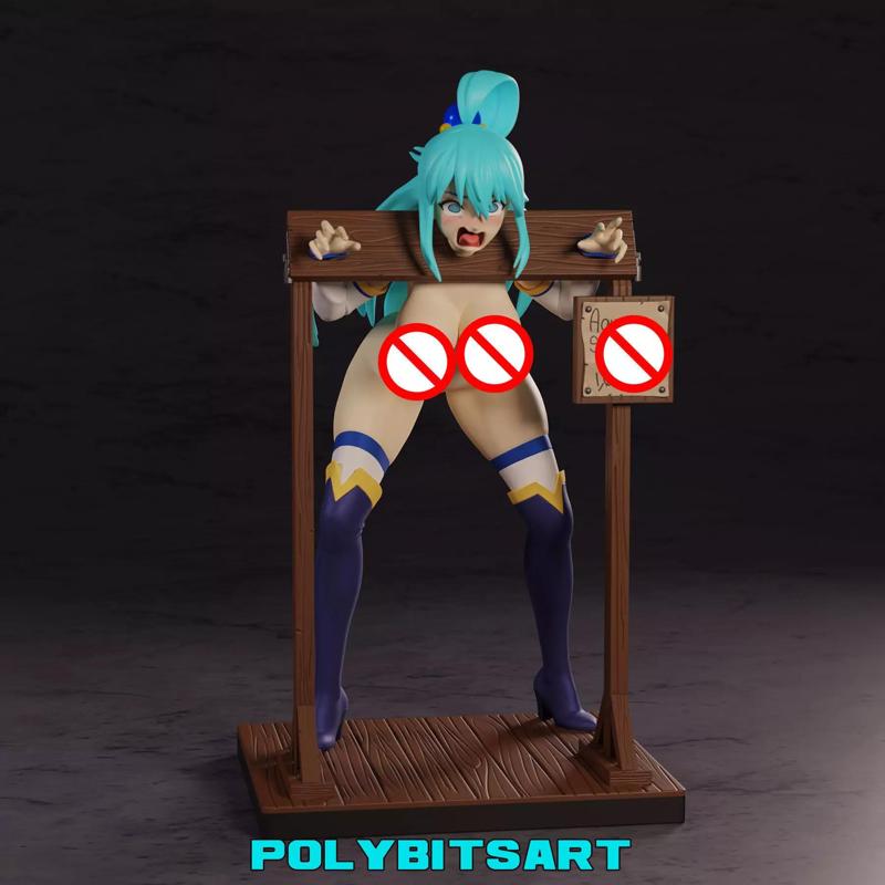 KonoSuba Aqua Pillory Figure