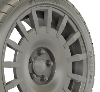 1/24 17x7 O.Z Racing Rally Racing 5x100 wheels (with logo svg)