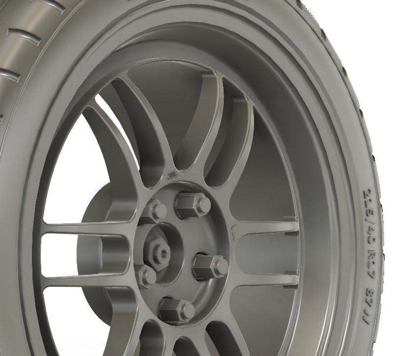 1/24 17x7.5 Enkei RPF1 wheels