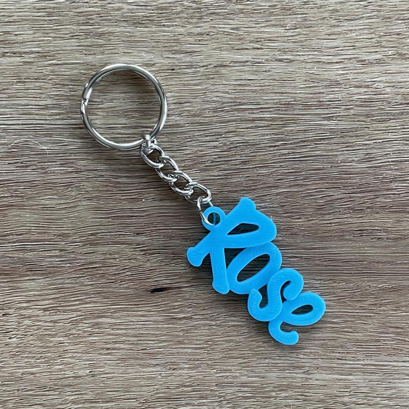 Rose, Roseanne, Roseanne & Rosie Keychain