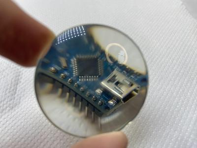 170 pieces 3D printed optical confex lenses for lens grinding machine