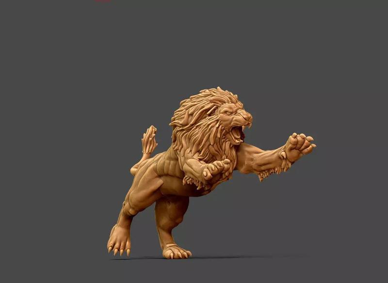 Lion de nemee  - 36mm