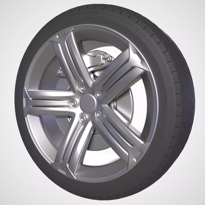 VOLKSWAGEN SCIROCCO TYRE RIM