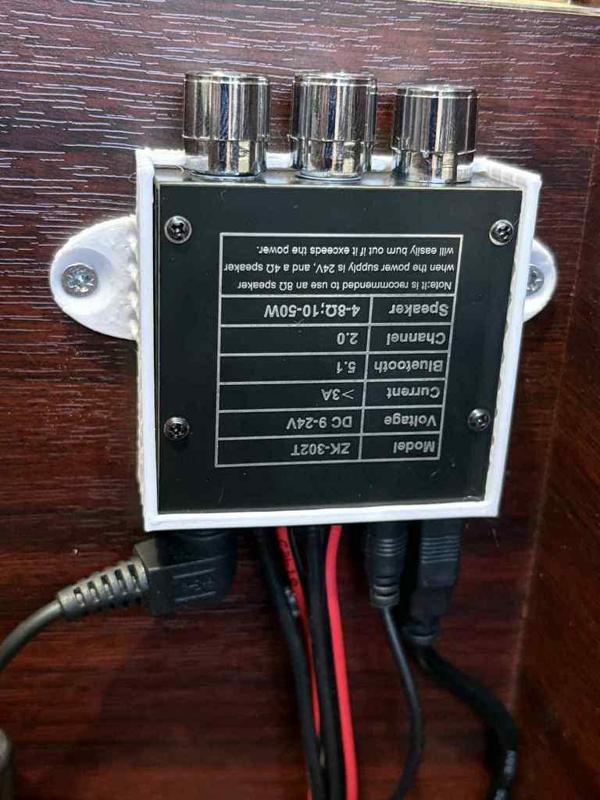 AMP HOLDER For WUZHI ZK-302T Bluetooth Amplifier