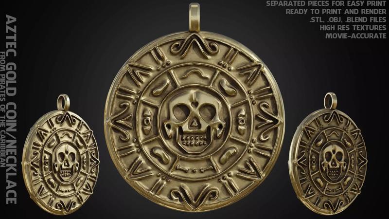 Pirates of the Caribbean Cursed Aztec Gold for Cosplay