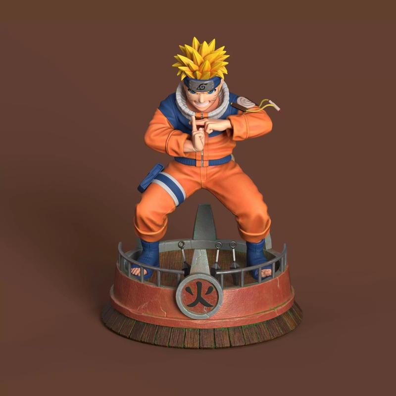 Naruto fan art 3d printing