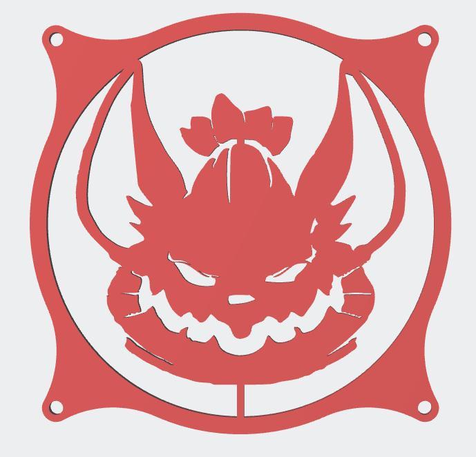 Overwatch Wrecking Ball Scarecrow 120mm Fan Cover