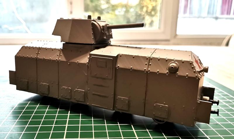 Soviet Draisine "Krasnaja Zvezda" 1:87 scale