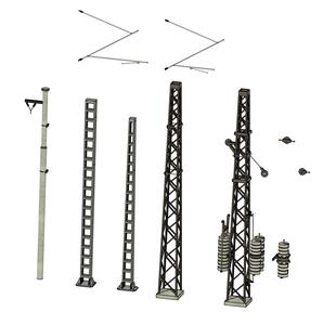 N 1/160 Railway overhead line poles /Sloupy trakčního vedení ČD/ČSD